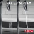 Delta Faucet Lumicoat Chrome Single Handle Pull Down Kitchen Faucet 