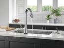Delta Faucet Lumicoat Chrome Single Handle Pull Down Kitchen Faucet 