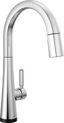 Single Handle Pull Down Kitchen Faucet in Lumicoat® Chrome