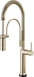 Brizo Polished Nickel Pull Down Kitchen Faucet 