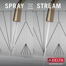 Delta Faucet Lumicoat Champagne Bronze Single Handle Pull Down Kitchen Faucet 