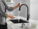 Delta Faucet Matte Black Single Handle Pull Down Kitchen Faucet 