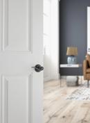 Kwikset Matte Black Keyed Lever 