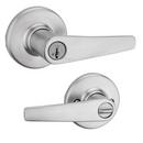 SmartKey® Entry Lever in Satin Chrome