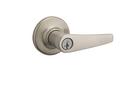 DELTA KEYED ENTRY LEVER WITH SMARTKEY SECURITY SATIN NICKEL
