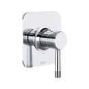 Single Handle Pressure Balancing Valve Trim in Polished Chrome