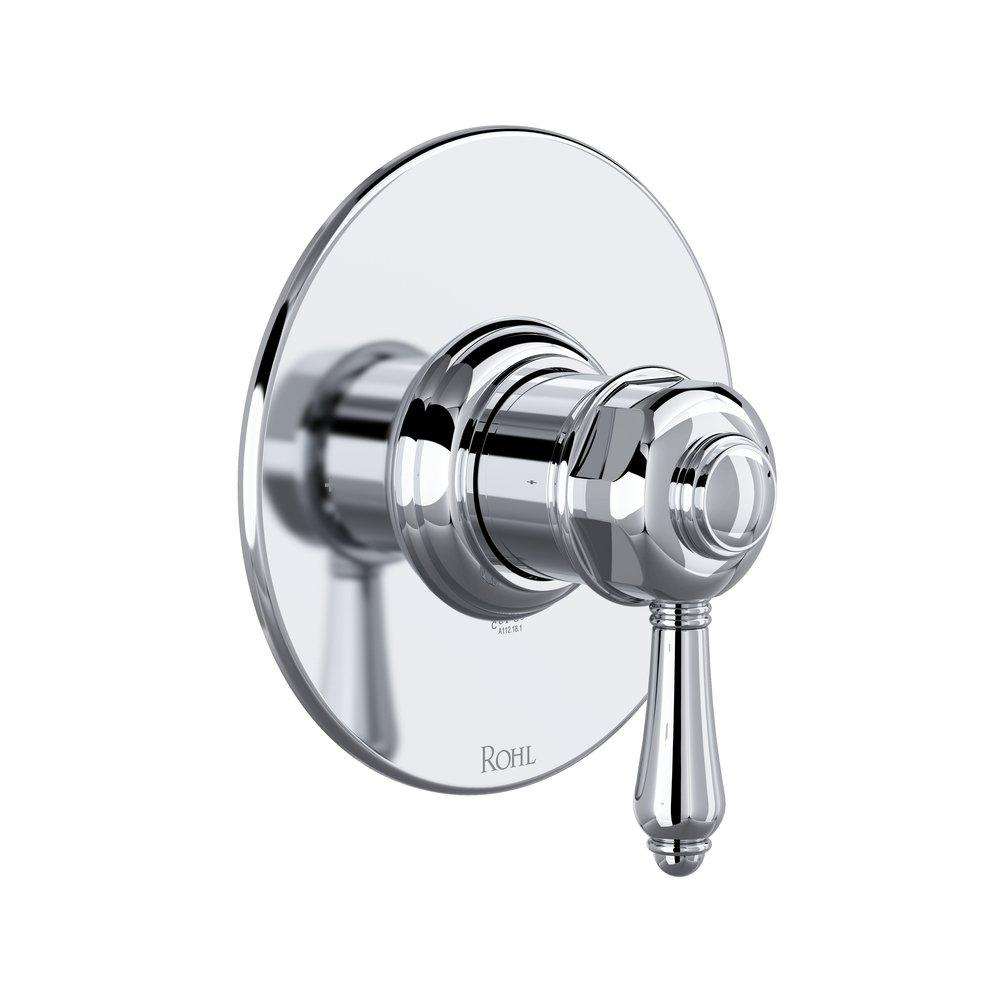 ROHL® Polished Chrome Single Handle Bathtub & Shower Faucet (Trim Only) 