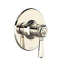 Single Handle Pressure Balancing Valve Trim in Polished Nickel