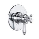 Single Handle Thermostatic or Pressure Balancing Valve Trim in Polished Chrome