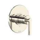 Single Handle Pressure Balancing Valve Trim in Polished Nickel