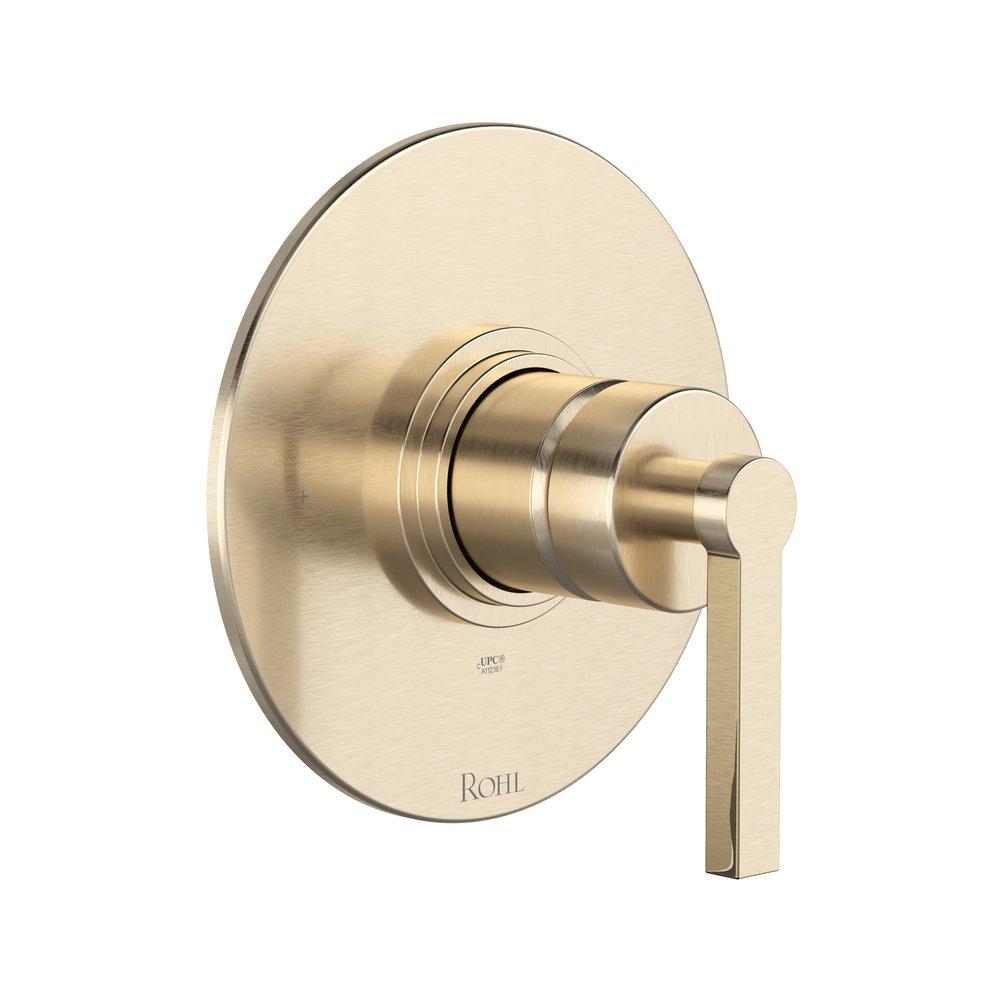 ROHL&reg; Satin Nickel Single Handle Multi Function Bathtub & Shower Faucet (Trim Only) 