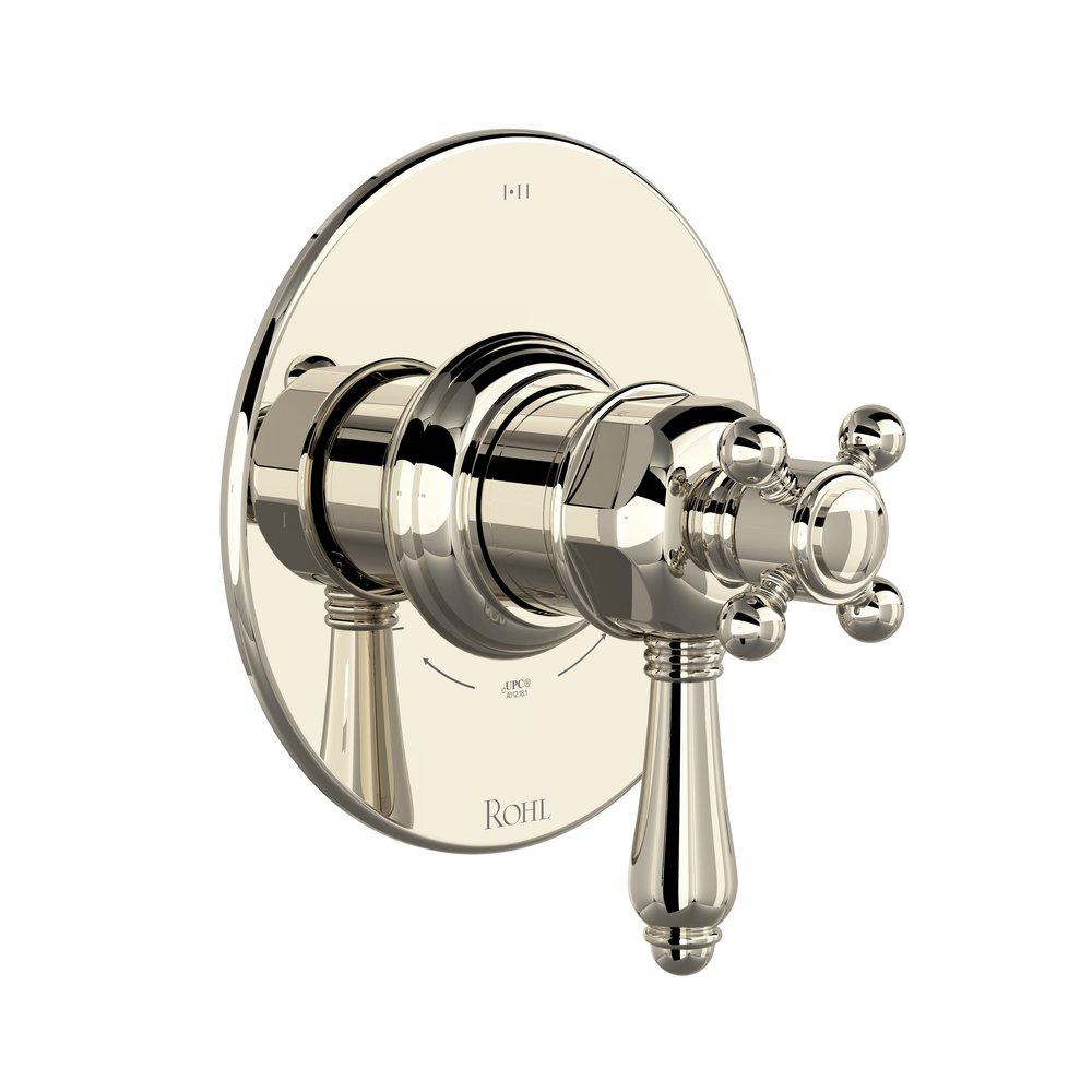 ROHL&reg; Polished Nickel Single Handle Bathtub & Shower Faucet (Trim Only) 