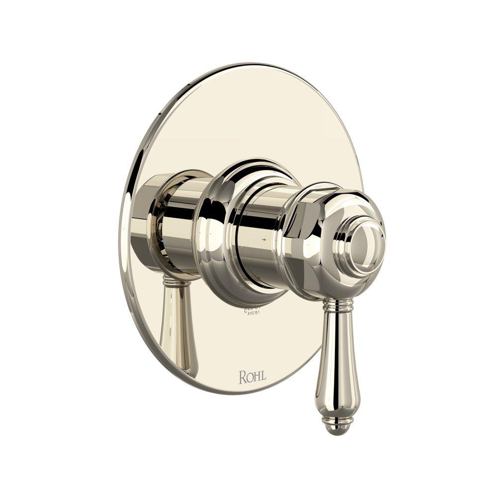 ROHL&reg; Polished Nickel Single Handle Bathtub & Shower Faucet (Trim Only) 
