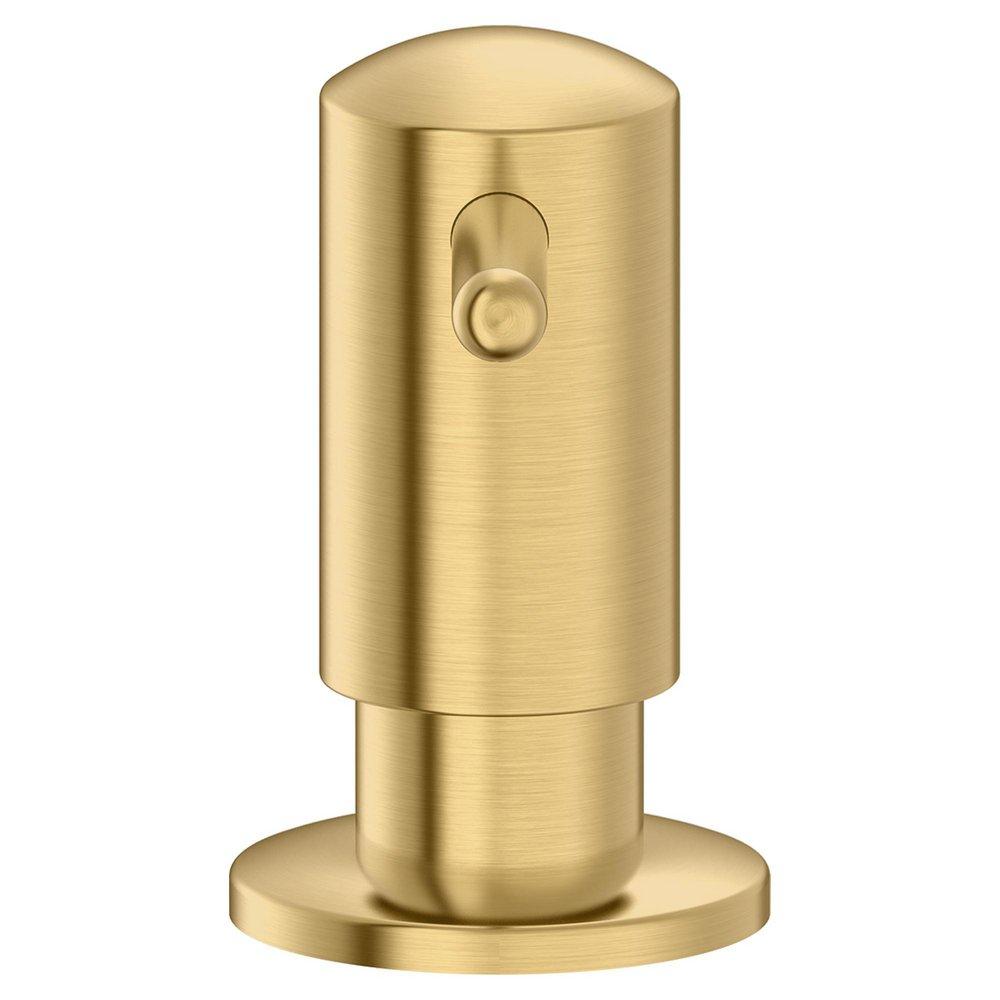 Contemporary Soap Dispenser in Satin Brass 