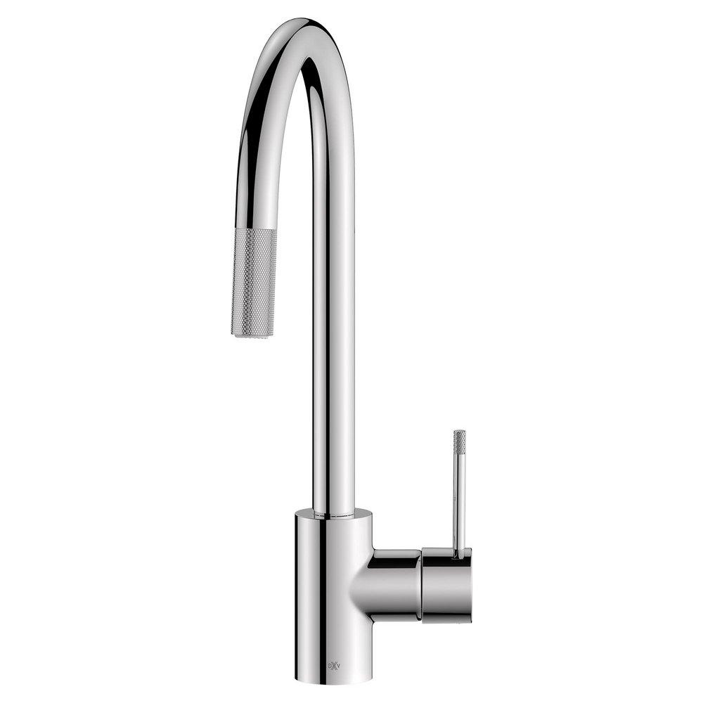 DXV Polished Chrome Pull Down Kitchen Faucet 