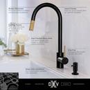 DXV Polished Chrome Pull Down Kitchen Faucet 