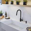 DXV Matte Black Pull Down Kitchen Faucet 