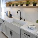 DXV Matte Black Pull Down Kitchen Faucet 