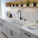 DXV Matte Black Pull Down Kitchen Faucet 