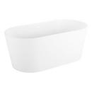 67 ACRYLIC FREESTANDING TUB MATTE WHITE 
