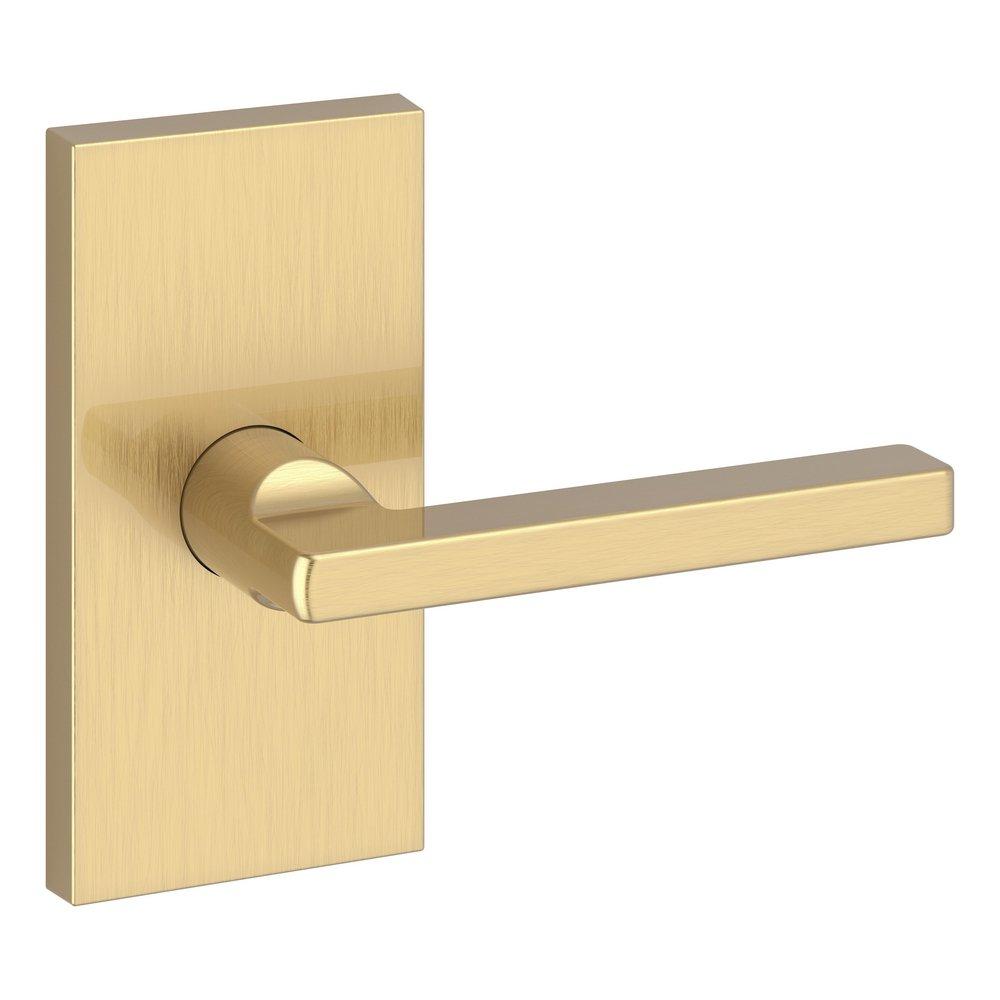 Baldwin Lifetime Satin Brass Dummy Lever 