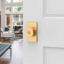 Baldwin Lifetime PVD Satin Brass Knob 