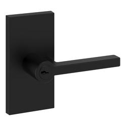 Lever in Satin Black