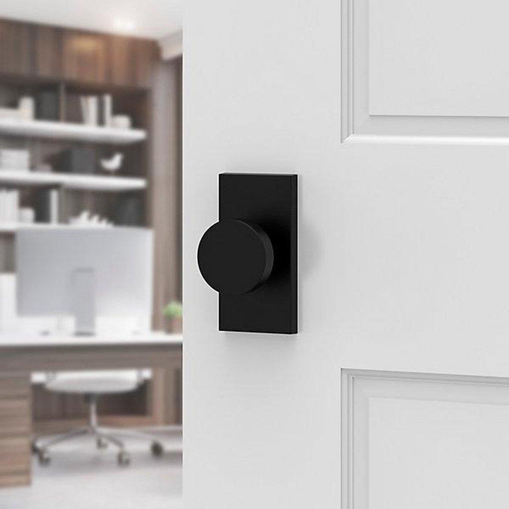 Baldwin Satin Black Dummy Knob 