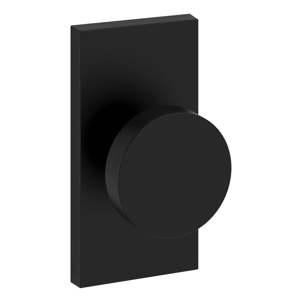 Baldwin Satin Black Dummy Knob 