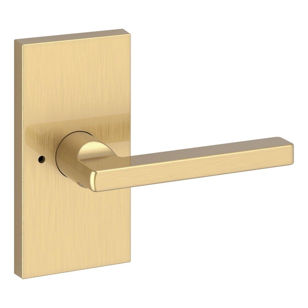 Baldwin Lifetime Satin Brass Privacy Lever 