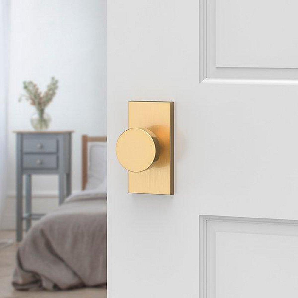 Baldwin Lifetime PVD Satin Brass Privacy Knob 