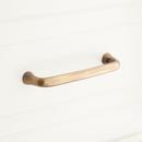 6-3/10 in. Center-to-Center Cabinet Pull in Antique Brass