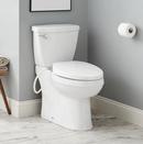 Signature Hardware White 1.28 gpf Elongated Floor Mount Two Piece Toilet 