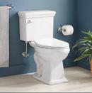 Signature Hardware White 1.28 gpf Elongated Floor Mount Two Piece Toilet 
