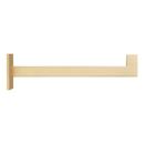 BRASS SHELF BRACKET 9 SATIN BRASS 