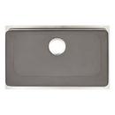 31 in. Undermount Stainless Steel Single Bowl Workstation Kitchen Sink 