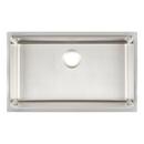 31 in. Undermount Stainless Steel Single Bowl Workstation Kitchen Sink 