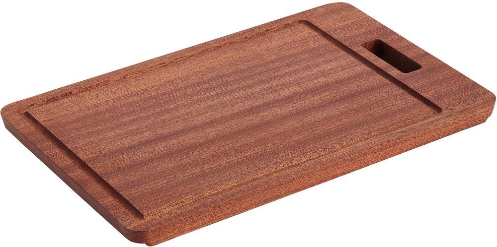 31 in. Undermount Stainless Steel Single Bowl Workstation Kitchen Sink 