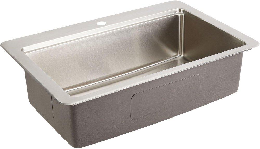 33 x 22 in. Stainless Steel Workstation Drop-In Kitchen Sink 