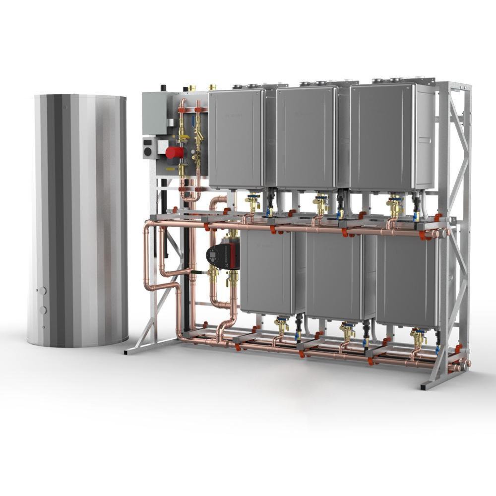 1199.4 MBH Commercial Tankless Water Heater System 