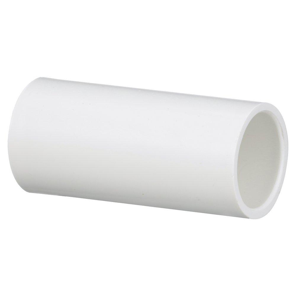 CHARLOTTE PIPE White PVC Schedule 40 Deep Socket Coupling 