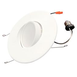 2-4/5 in. 14W LED Recessed Housing & Trim in White