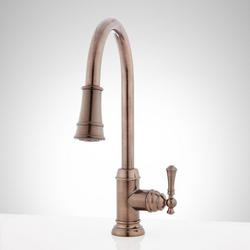 Single Handle Pull Down Kitchen Faucet in Oil Rubbed Bronze