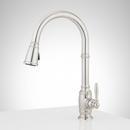 Signature Hardware Stainless Steel Pull Down Kitchen Faucet 