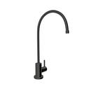Single Handle Lever Water Filter Faucet in Matte Black