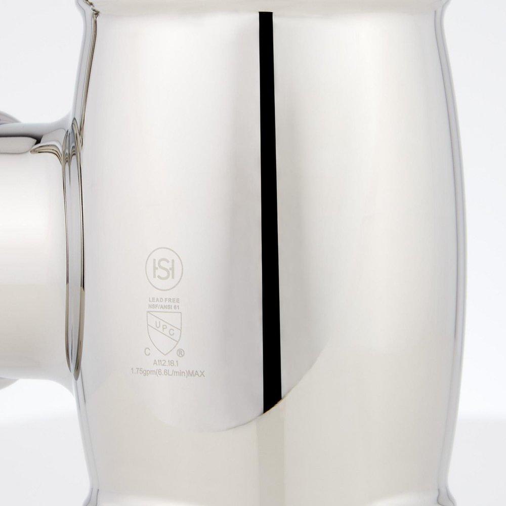 Signature Hardware Polished Nickel Pull Down Kitchen Faucet 