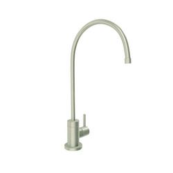 Single Handle Lever Water Filter Faucet in Brushed Nickel