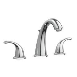 Two Handle Widespread Bathroom Sink Faucet in Polished Chrome