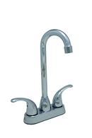 Two Lever Handle Bar Faucet in Chrome