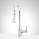 Signature Hardware Polished Chrome Pull Down Kitchen Faucet 